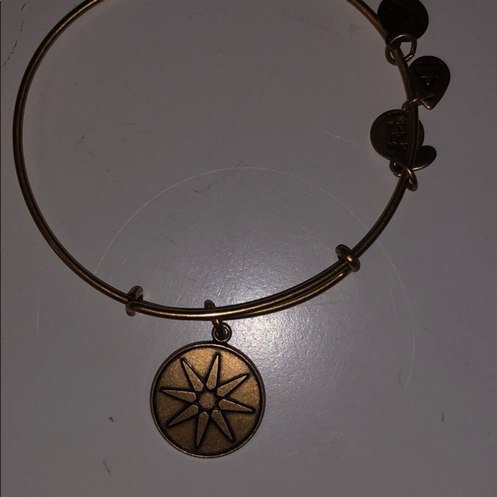 Gold Alex and Ani bracelet